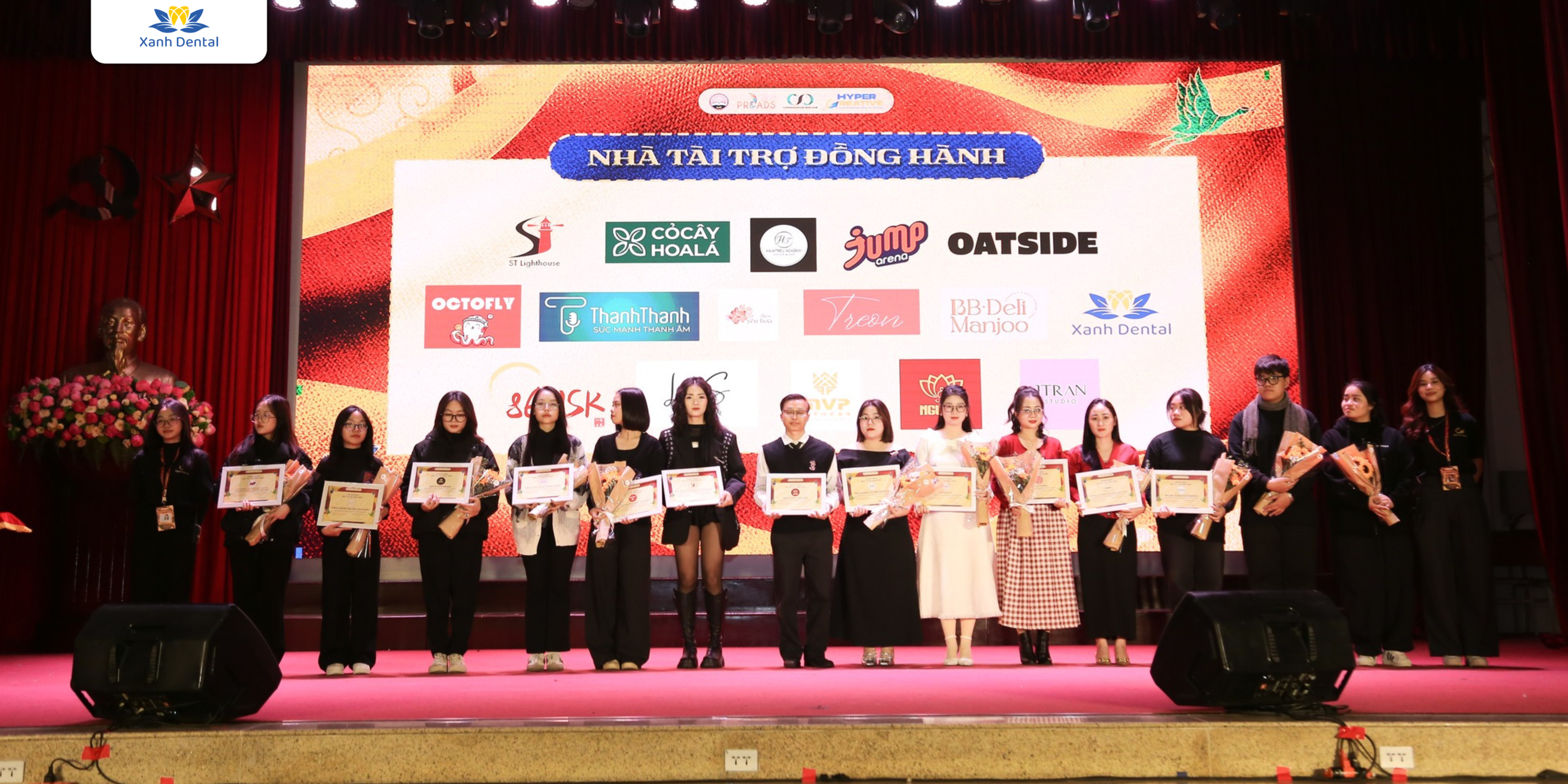 Xanh Dental NHÀ TÀI TRỢ ĐỒNG HÀNH cuộc thi HyperCreative