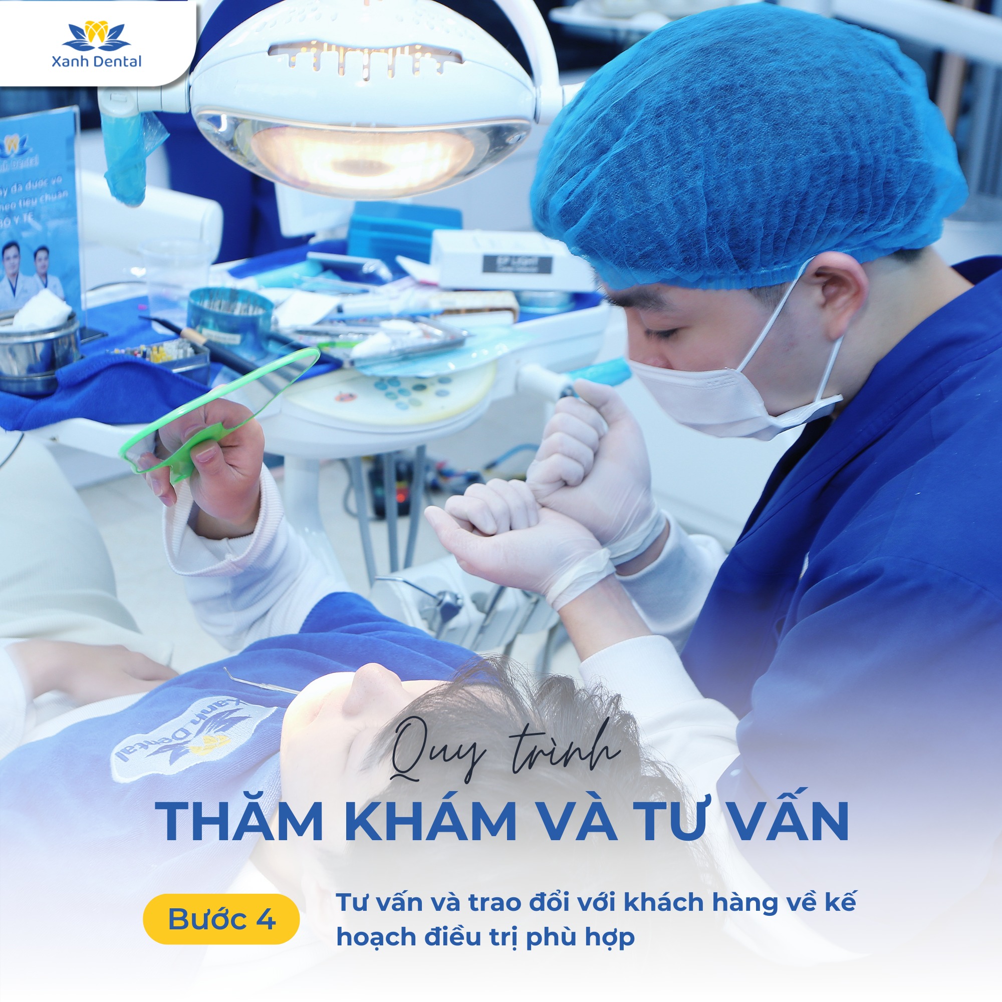 Quy trình thăm khám và tư vấn niềng răng