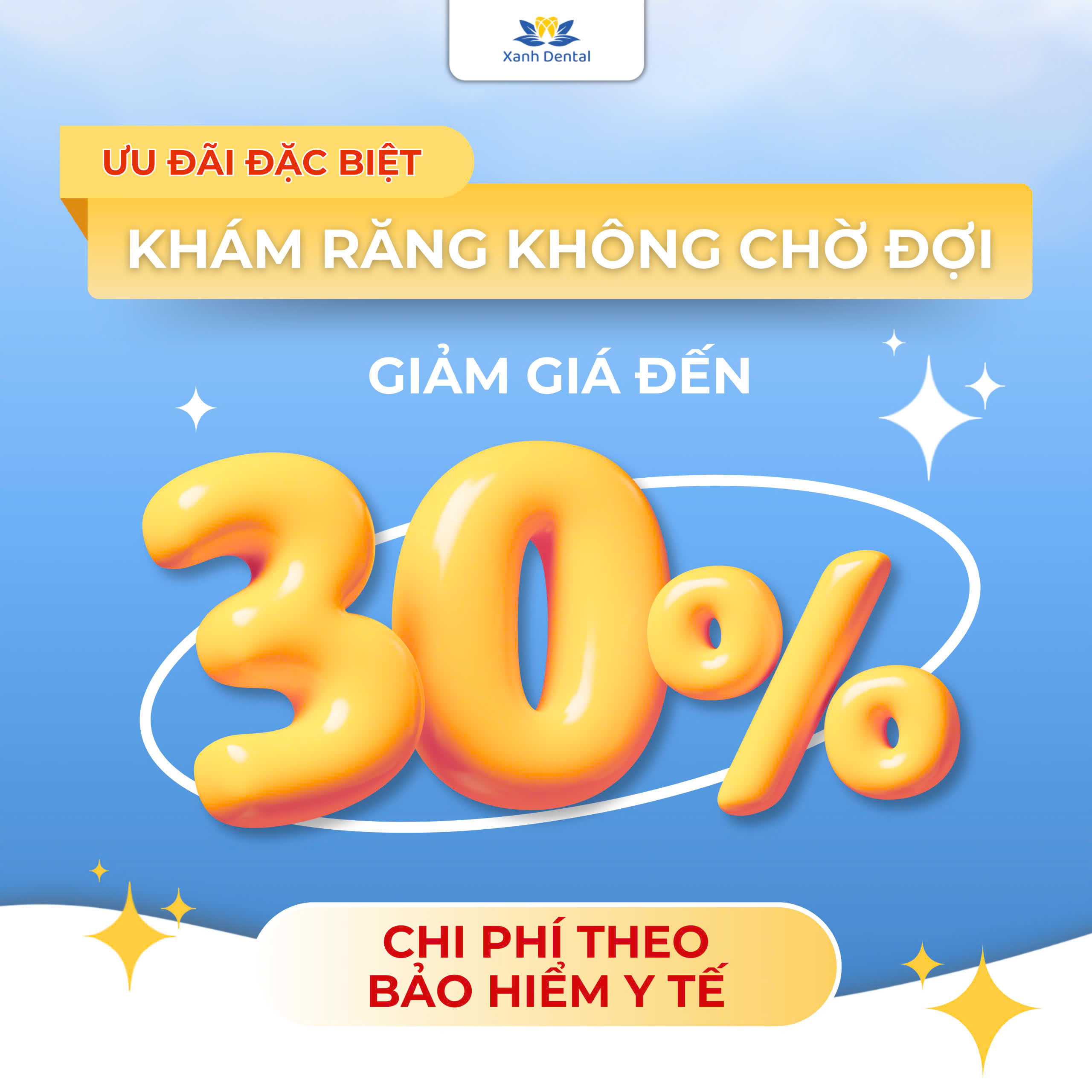 Khám răng bằng bảo hiểm y tế không chờ đợi